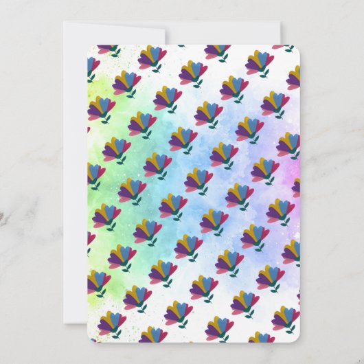 Me lo dijo un pajarito - Arte Mexicano Digital 招待状 (裏面)