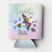 'Me lo dijo un pajarito' Arte mexicano editable 缶クーラー (正面)