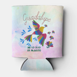 'Me lo dijo un pajarito' Arte mexicano editable 缶クーラー