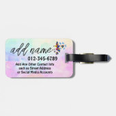 'Me lo dijo un pajarito' - Arte popular mexicano"  ラゲッジタグ (裏面横)