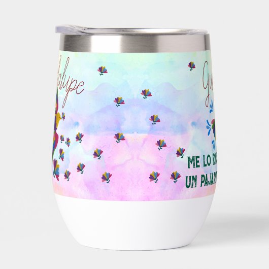 "Me lo dijo un pajarito" editable (右面)