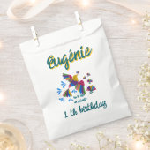 "Me lo dijo un pajarito" Editable Arte Mexicano フェイバーバッグ (クリップ留めされた状態)