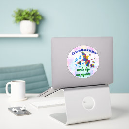 "Me lo dijo un pajarito" personalizable シール