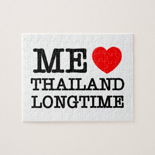 ME LOVE THAILAND LONGTIME ジグソーパズル (横)