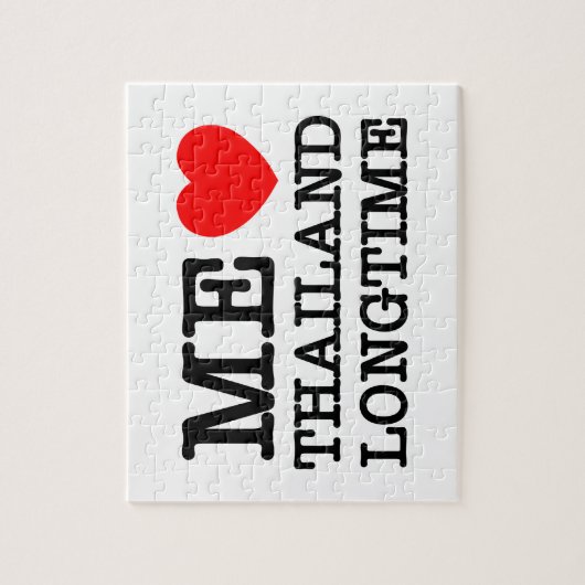 ME LOVE THAILAND LONGTIME ジグソーパズル (縦)