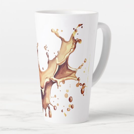 Me Messy, Never! カフェラテマグ (右アングル)