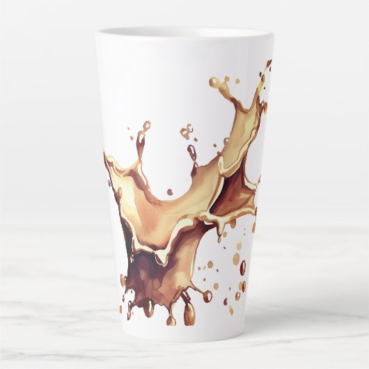 Me Messy, Never! カフェラテマグ (正面)