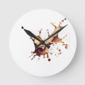 Me Messy, Never! ラウンド壁時計 (正面)