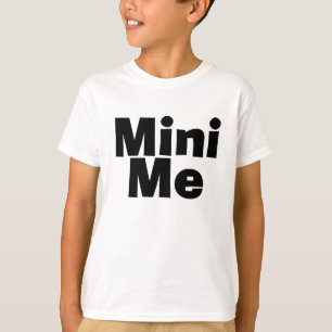 Me/Mini私一致の父か息子の母または娘 Tシャツ