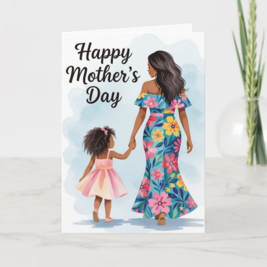 Me & Mommy Mother's Day Card シーズンカード (正面)