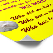 ME MUDDERの詩のポスター ポスター (角)