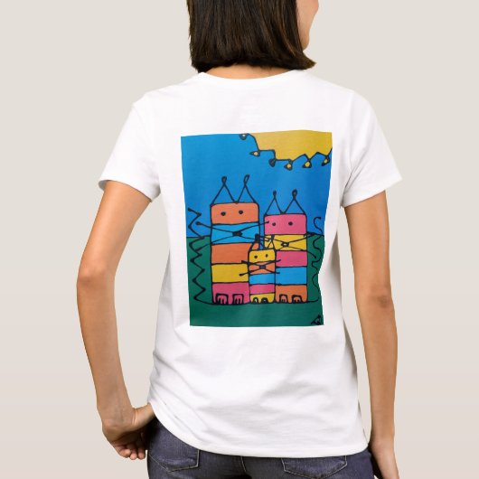 Me, my mum and my dad tシャツ (裏面)