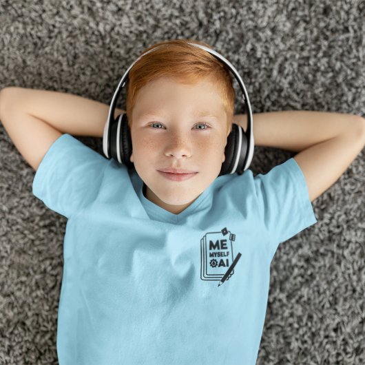 Me, Myself & AI, Black Art Boys Shirt Tシャツ