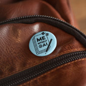 Me, Myself & AI, Black Art Button 缶バッジ