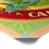 Me Not 忘れ Orange LabelPorterville, CA ポスター (角)