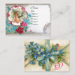 ME NOTS STORK 忘れ BABY SHOWER 2モノグラム白 名刺