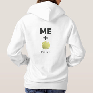 ME + Tennis Ball – This Is It Minimal Statement パーカ
