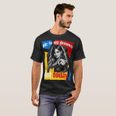 Me to My Demons – Not Today – やる気とユーモア Tシャツ (正面フル)