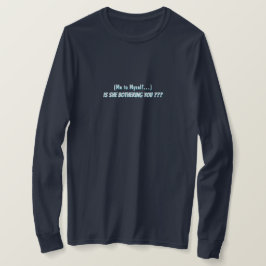 “Me to Myself” ベーシック ロングスリーブTシャツ Tシャツ