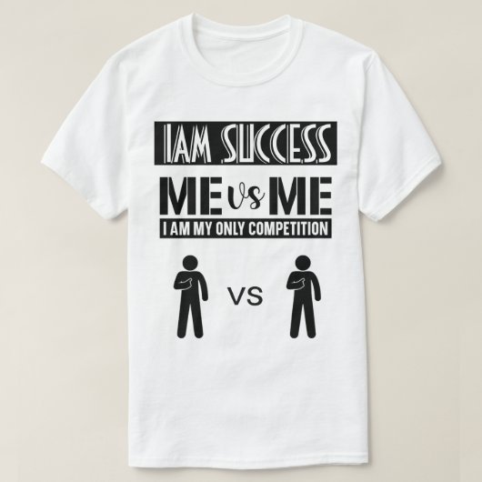 ME vs ME Tシャツ (デザイン正面)