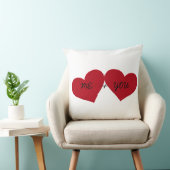 「Me + You」ハート装飾用クッション クッション (椅子)