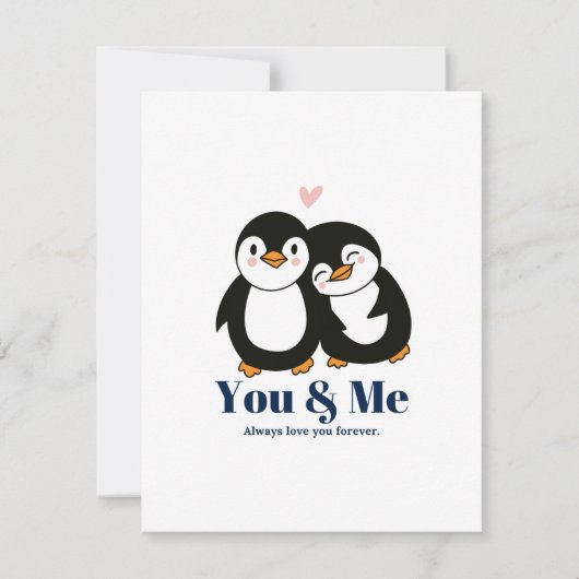 Me & You, always love you forever Card (正面)