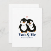 Me & You, always love you forever Card (正面/裏面)
