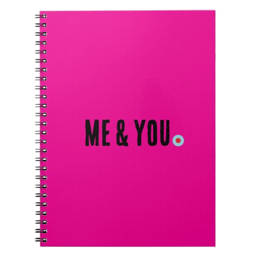 Me & You Notebook ノートブック (正面)