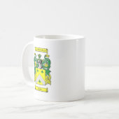 Meadorsの紋章付き外衣 コーヒーマグカップ (正面左)