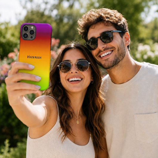 Meadowの色ブレンドから日没の名前を追加 Samsung Galaxyケース