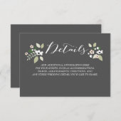 Meadow開花詳細カード エンクロージャーカード (正面/裏面)