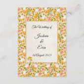 Meadow黄ビクトリアン色 – エンクロージャカード エンクロージャーカード (裏面)