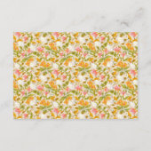 Meadow黄色ビクトリアンのエンクロージャカード エンクロージャーカード (裏面)
