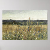 Meadow、ヴィンテージ油オンキャンバス素晴らし、アート ポスター (正面)