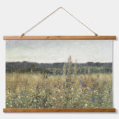 Meadow、ヴィンテージ油オンキャンバス素晴らし、アート 吊り下げ型タペストリー (正面)