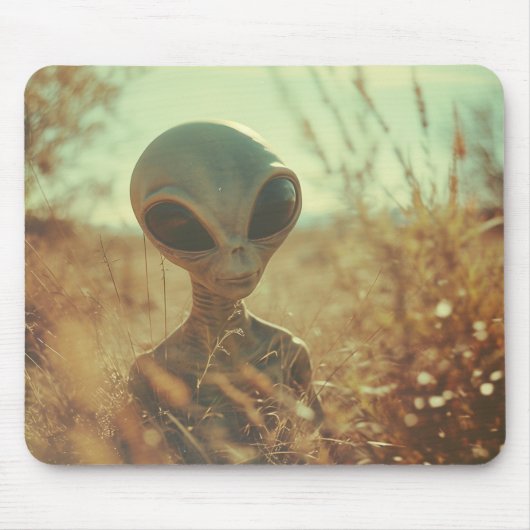 Meadow Alien Mousepad マウスパッド (正面)