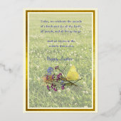 Meadow Antique Doll Flat Foil Card 箔シーズンカード (裏面)