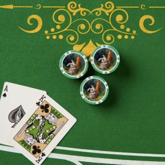 Meadow Bunny夢:お洒落トランプのポーカーチップ ポーカーチップ