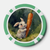Meadow Bunny夢:お洒落トランプのポーカーチップ ポーカーチップ (裏面)