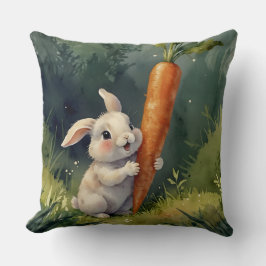 Meadow Bunny Dreams:お洒落装飾用クッション クッション