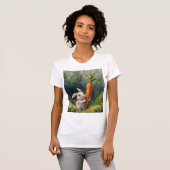Meadow Bunny Dreams:お洒落 Tシャツ (正面フル)