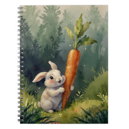Meadow Bunny Dreams:ノートお洒落ブック ノートブック