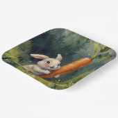 Meadow Bunny Dreams:紙お洒落プレート ペーパープレート (傾斜あり)