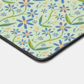 Meadow | Dancing Watercolor Daisies デスクマット (コーナー)