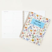 meadow floral Back to School Supplies Teachers プランナー手帳 (ディスプレー)