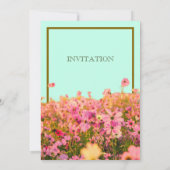 Meadow Florals Customize Bridal Shower or Event 招待状 (裏面)