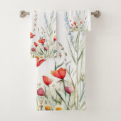 Meadow Flowers and Lavender バスタオルセット (インサイチュ)
