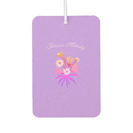 Meadow Flowers Embroidery – Botanical Fantasy Pink カーエアーフレッシュナー