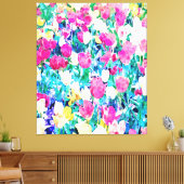 Meadow in開花 キャンバスプリント (インサイチュ (リビング))