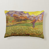 Meadow in Mountains by Vincent vanゴッホ アクセントクッション (裏面)